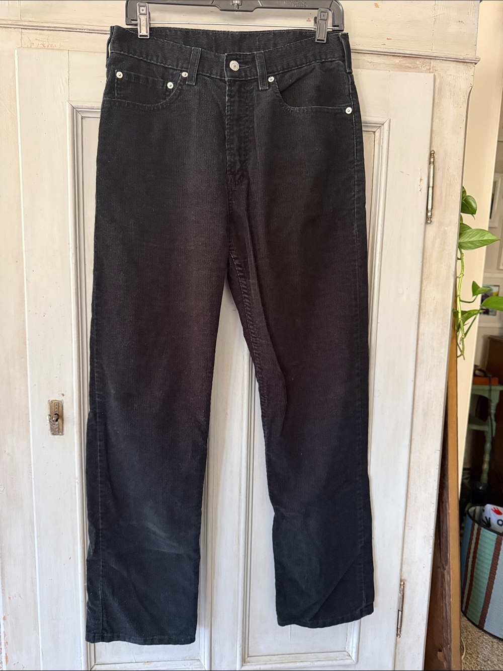 Men’s Levi's Navy Corduroy Straight-Leg Pants 32x32